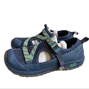 Chaco Big Girl's Odyssey Water Shoes Closed Toe Sport Sandals Girl's 4